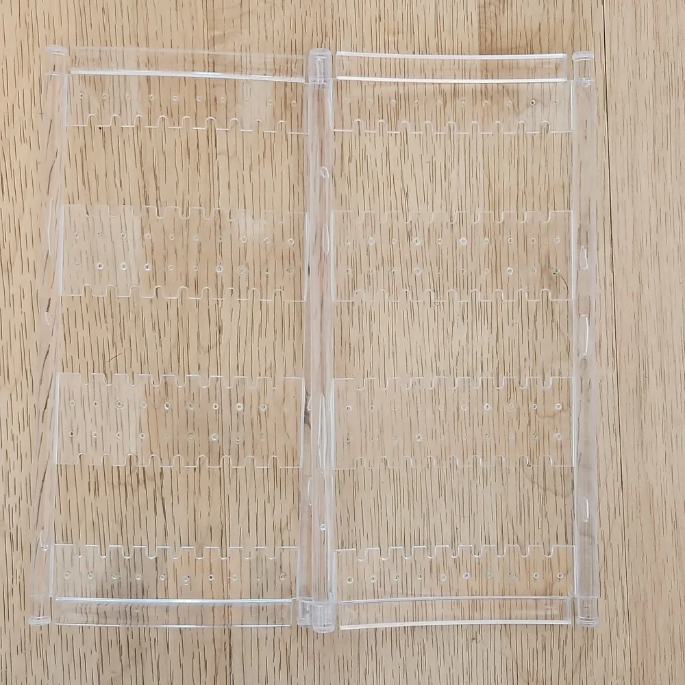 Clear Acrylic Jewlery Stand Holder Earring Stand Vanity Decor